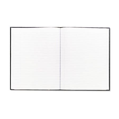 Rediform Office Product Blueline, EXECUTIVE NOTEBOOK, MEDIUM/COLLEGE RULE, BLACK COVER, 10 3/4 X 8 1/2, 75PK A1081